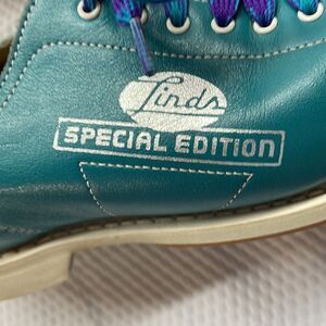Lind’s Special Edition Bowling Shoes Size 5.5 Two-tone Lace Up